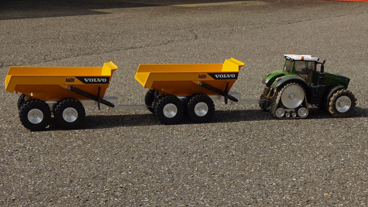 mfz-Blocher / Halbkettenfahrwerk Fendt1050 Dumptrailer Halbkettenfahrwerk Fendt1050 Dumptrailer